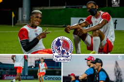 El Olimpia realizó el recocimiento del estadio Dr Franklin Essed, donde Pedro Troglio no perdió ningún detalle para que sus dirigidos estén listos para el duelo de este martes por la ida de los octavos de final de la Concacaf.