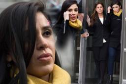 Emma Coronel causó sensación a su llegada a la Corte Federal de Nueva York. Al final se reveló que no intercambió palabras con El Chapo Guzmán, pero sí sonrisas.