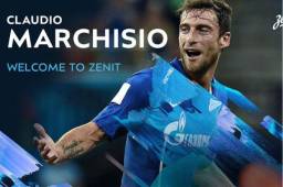 Así presentó el Zenit de Rusia a su nuevo jugador, Claudio Marchisio.