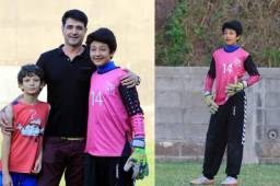 Thiago Martín Vazquez es el heredero de Diego, quien sigue sus pasos bajo los tres palos.