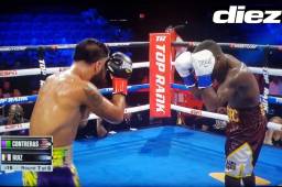 Una gran pelea de ocho round nos regalaron el hondureño Josec Ruiz y el estadounidense Miguel contreras.