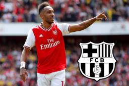 Pierre-Emerick Aubameyang es un deseo del Barcelona, pero el Arsenal no lo soltaría tan fácil.