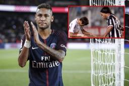 Neymar también dedicó unas palabras de homenaje a Ronaldinho por su retiro del fútbol. Fotos AFP
