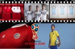 A falta de 67 días para el Mundial de Rusia 2018, las diferentes marcas deportivas ha sacado a la luz sus nuevos modelos para los países participantes. ¡Costa Rica está en el top 10!
