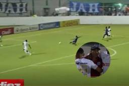 Video: Jerry Bengtson hizo el 1-0 del Olimpia ante Motagua tras un jugadón de Benguché; y el buen gesto de Jerry con Troglio