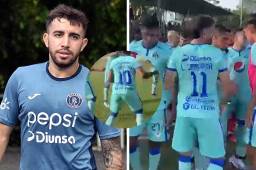 Motagua se encuentra en el norte haciendo su pretemporada y este miércoles disputó un juego amistoso.