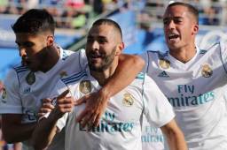 Ante la ausensia de Benzema, los españoles Marco Asensio y Lucas Vázquez son los llamados a comandar el ataque del Real Madrid.