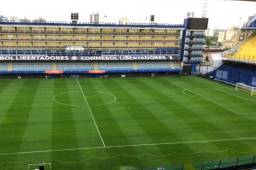 La cancha de La Bombonera mejoró en las últimas horas y hoy se jugará la final de Libertadores.