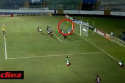 Johan Venegas abrió el marcador en el estadio Nacional de Tegucigalpa.