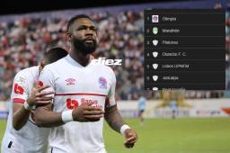 Olimpia remonta y desbanca de la cima a Marathón; así queda la tabla de posiciones del torneo Apertura