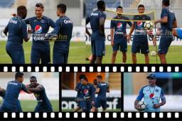 Motagua realizó su último entrenamiento en el estadio Nacional previo a la Gran Final de la Liga Concacaf este jueves a las 8:00 de la noche ante Herediano.