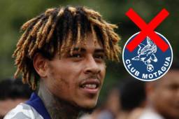 El defensa de los azules, Henry Figueroa, no estuvo en el pase de Motagua a la gran final al superar a Platense.