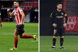 El uruguayo Luis Suárez sigue mandando en la tabla de goleo de la Liga de España. Messi lo sigue.