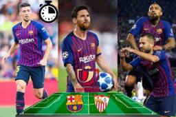 Barcelona va abajo 0-2 en el marcador global, por lo que hoy en el Camp Nou a partir de las 2:30pm (hora Honduras) va por revertir esa situación.