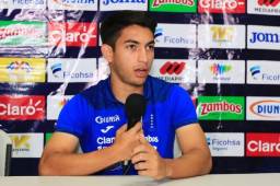 El delantero del Tondela de Portugal, Jonathan Rubio, está feliz de poder formar parte de la Selección de Honduras. Fotos Ronal Aceituno