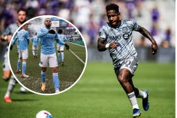 Romell Quioto jugó los 90 minutos en la dura paliza que recibió Montreal contra New York City FC en la MLS