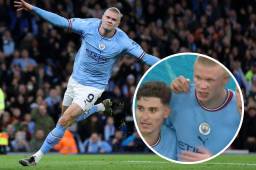 VIDEO: Así fue el nuevo hattrick de Erling Haaland con el Manchester City; no hay un depredador del gol como él