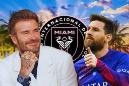 David Beckham quiere armar un buen equipo alrededor de Lionel Messi.