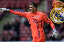 Andriy Lunin llega al Real Madrid con 19 años bajo el cargo de Julen Lopetegui.