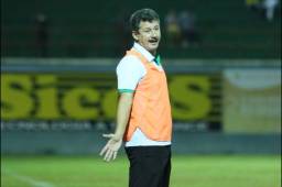 El entrenador del Juticalpa, Mauro Reyes, dice que no sería sorpresa si eliminan al Real España este jueves en San Pedro Sula. Foto Juan Salgado