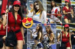 Este fin de semana se disputó la jornada 17 de la liga mexicana y acá te dejamos las fotografías de las chicas más lindas enamorando en los diferentes estadios.