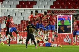 Así fue el emotivo festejo de Mateo tras ver el golazo que hizo su padre, Lionel Messi, ante el Granada.