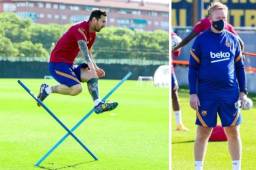 Ronald Koeman, entrenador del FC Barcelona, tiene claro que Messi es el mejor de todos.