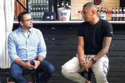 El guardameta de los Lobos del UPN, Denovan Torres, pasó un rato ameno en el segmento “La Parrillada con Miller Lite”.