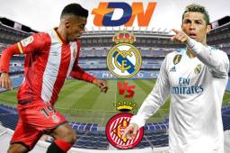 El hondureño Choco Lozano junto al Girona visitan al Real Madrid en el Santiago Bernabéu el domingo a partir de la 1:30 pm.