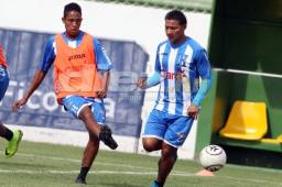 Cristian Altamirano se sumó muy positivo a los trabajos de la Selección de Honduras y dice que el grupo solo piensa en un triunfo ante Costa Rica. Foto Juan Salgado