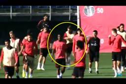 Sergio Ramos agredió al canterano Reguilón por un golpe involuntario.