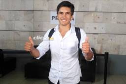 El defensor uruguayo Emiliano Techera aterrizó en Tegucigalpa para sumarse al Juticalpa de Robert Lima. Foto Ronald Aceituno