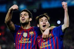 Fabregas y Messi crearon una bonita amistad desde que se conocieron en La Masía.