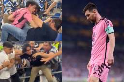 Con vulgar cántico a Messi: Así fue la pelea de aficionados de Inter Miami contra Monterrey ¡Se dieron con todo!