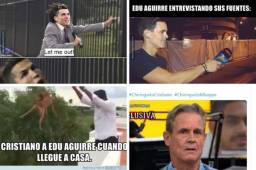 Los memes no perdonan a Cristiano Ronaldo tras anunciar que no regresará al Real Madrid y su amigo Edu Aguirre no se salva.