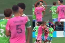 Sergio Busquets lo acostó: así fue el puñetazo del español a jugador mexicano tras perder la final de la Leagues Cup