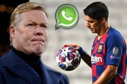 Koeman llamó a Suárez para comunicarle que no formará parte de su proyecto en el Barcelona.