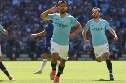 'Kun' Aguero llegó a su gol 200 con el Manchester City.