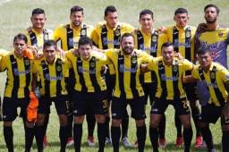 Real España goleó al equipo Congolón en Ocotepeque en su debut en la Copa Presidente 2018. FOTO JULIO AGUILERA