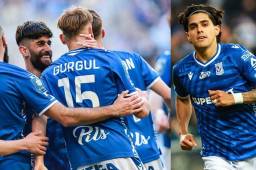 El hondureño Luis Palma tuvo participación en la goleada 4-0 ante el Legia Varsovia y está cerca de conquistar su séptimo título en Europa.