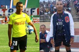 Donis Escober volvió a ponerse la camisa de jugador en Olimpia. FOTO: Héctor Sánchez.