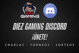 Únete a nuestra comunidad de jugadores de todo Honduras, en el servidor de Discord de Diez Gaming, y no te perdás de ninguna novedad en cuanto a torneos y sorteos.