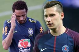 Neymar y Draxler se pelearon tras la eliminación de Champions ante el Manchester United.