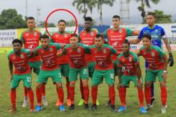 El defensor Henry Figueroa está haciendo su debut oficial en el Clausura con el Marathón que está enfrentando al Honduras Progreso. Fotos Melvin Cubas