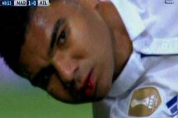 Casemiro salió como titular ante el Atlético de Madrid.