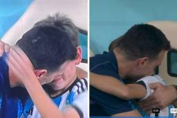 El técnico de la selección de Argentina vivió un momento emocionante después de sellar el pase a semis.