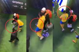 ¡Reprochable! Cristiano Ronaldo se metió la camiseta del Al-Hilal en sus partes íntimas tras la derrota del Al Nassr (Video)