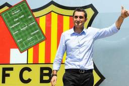 Ante la posible llegada de Griezmann al Barcelona, así se formaría el equipo de Ernesto Valverde.