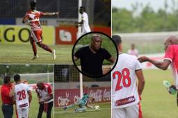 Te presentamos algunas imágenes que se vieron en la fecha 4 del Torneo Apertura. En Tocoa llamó la atención que algunos jugadores olieran alcohol y en Tegucigalpa se dio un caso raro con la camiseta de un futbolista del Vida.