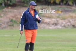 Diego Vázquez está a las puertas de ganar su quinto título de Liga Nacional con Motagua. Foto: Ronal Aceituno.